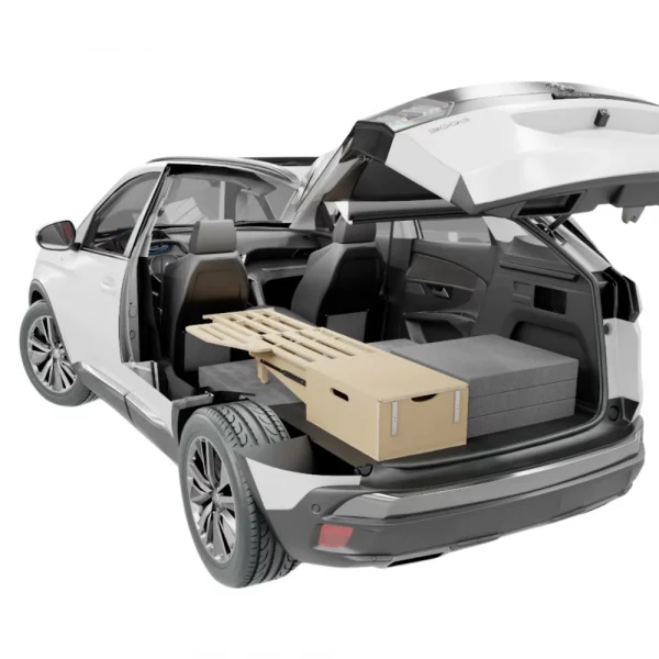 Transformez votre voiture en van aménagé avec le Kit d'aménagement amovible Tchao Tchao 1 personne- Disponible chez Vantrip Xperience